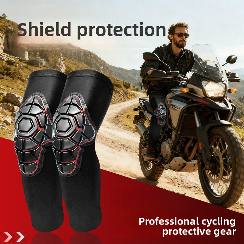 Motorcycle Gear For Summer - バイク用膝肘プロテクター（夏用）、転倒防止オフロード保護ギア、防風ライダー用ライディングギア