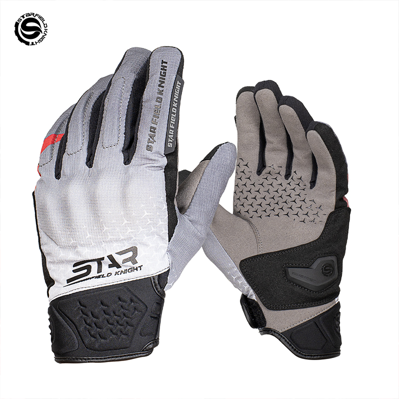 Motorcycle Gear White - SFK ホワイトオートバイサイクリンググローブ防水防雨 2026 新しいライディング保護ギア滑り止め耐摩耗性タッチスクリーン