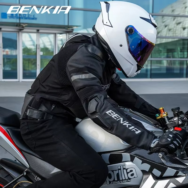 Motorcycle Gear Jacket Women - BENKIA オートバイライディングジャケット 軽量多目的保護具 強化された通気性 男女兼用 バイクジャケット