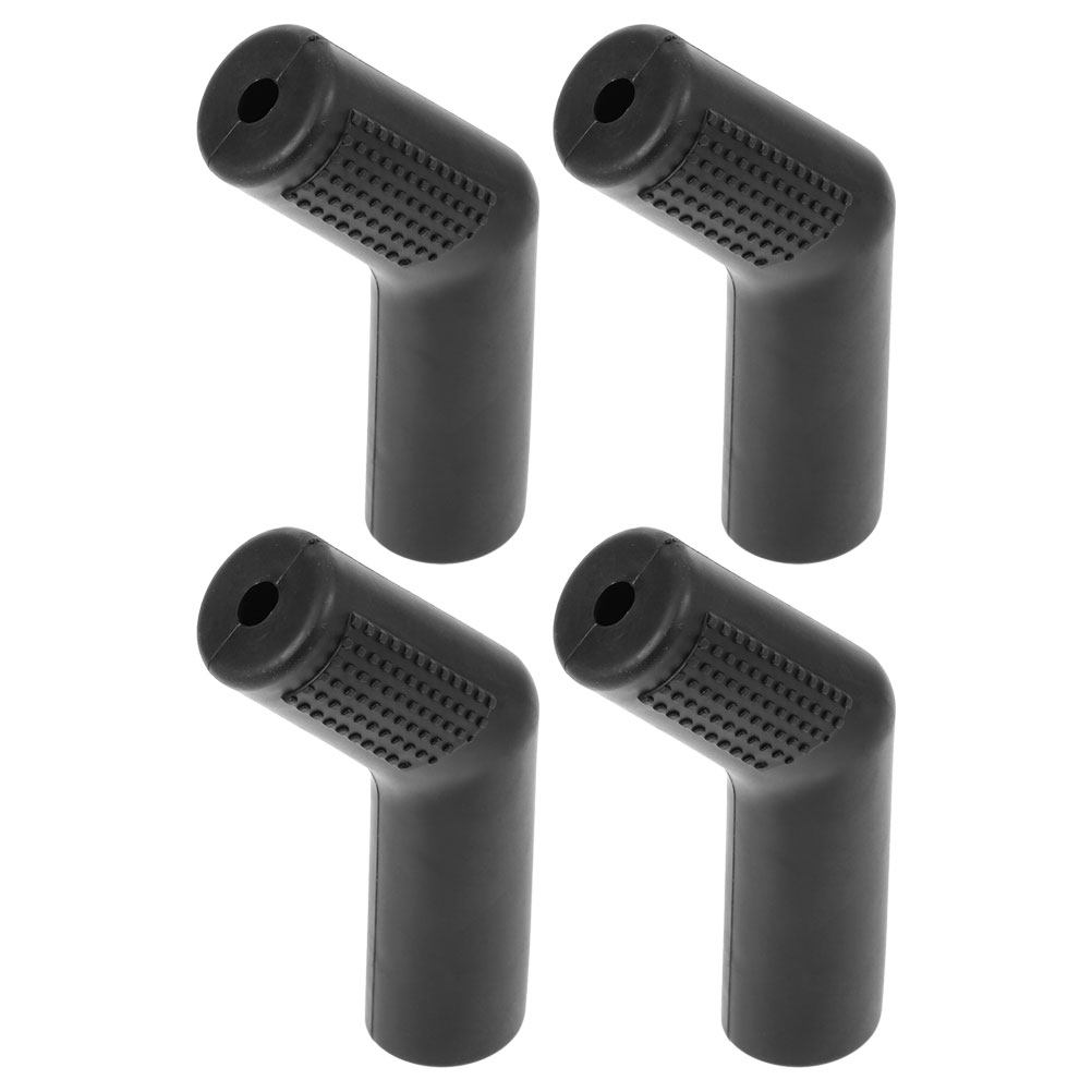 Motorcycle Gear Sleeve - 4個入りバイクギアシフトプロテクター、ゴム製シフタースリーブ、滑り止めテクスチャ、快適なグリップ、ギアレバー、ブレーキペダル用