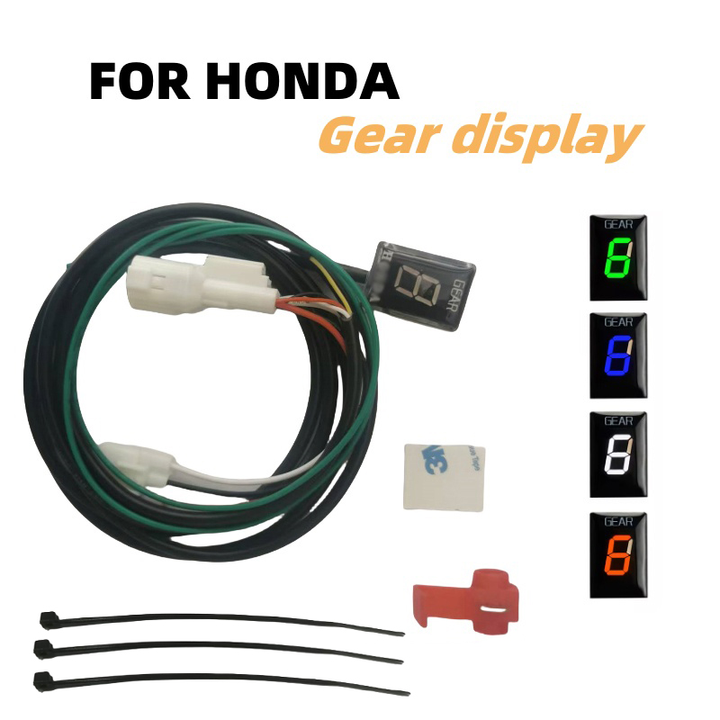 Motorcycle Gear Levels - オートバイのスピードインジケーター,ホンダ,バルキリールーン,vt750,vtx1300,1-6レベル,cbf500,cbr250r,nrx1800用