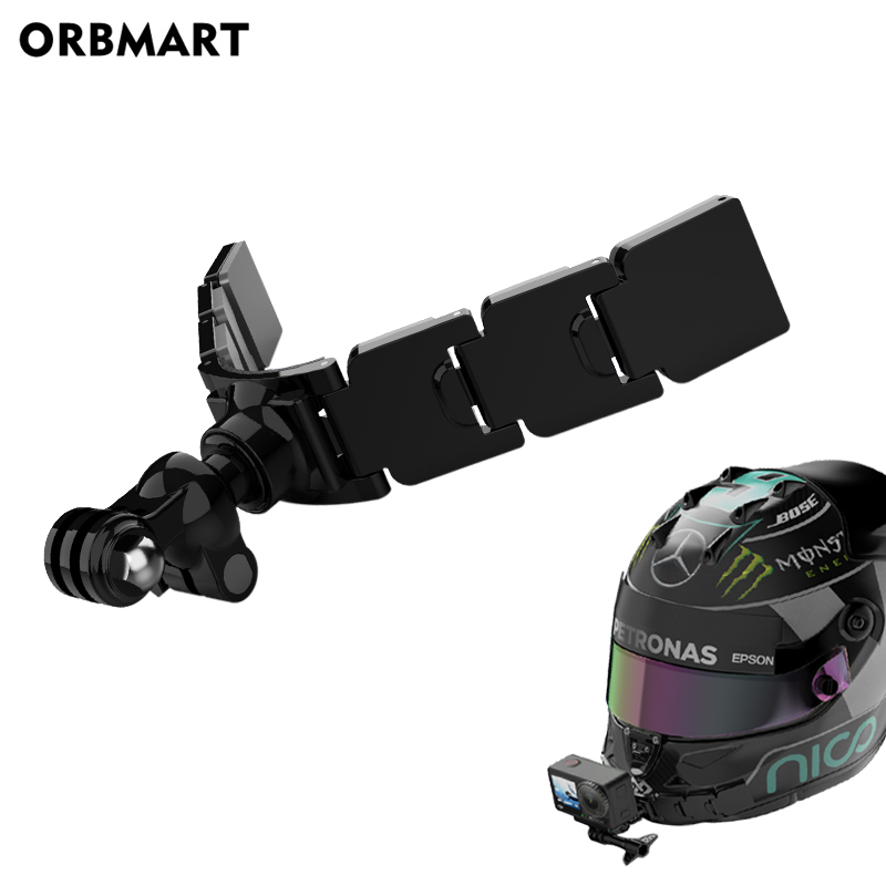 Motorcycle Gear Full Set - オートバイフルフェイスヘルメットあごマウントホルダー GoPro Hero 12 11 10