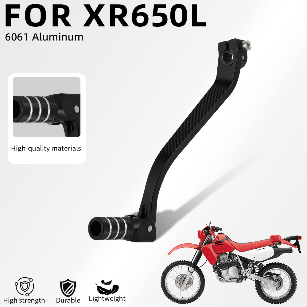 Motorcycle Gear Change - アルミギアシフトレバーホンダ XR650L XR 650L 1993-2025 電気自動車クロスカントリーバイクアクセサリーオートバイ部品