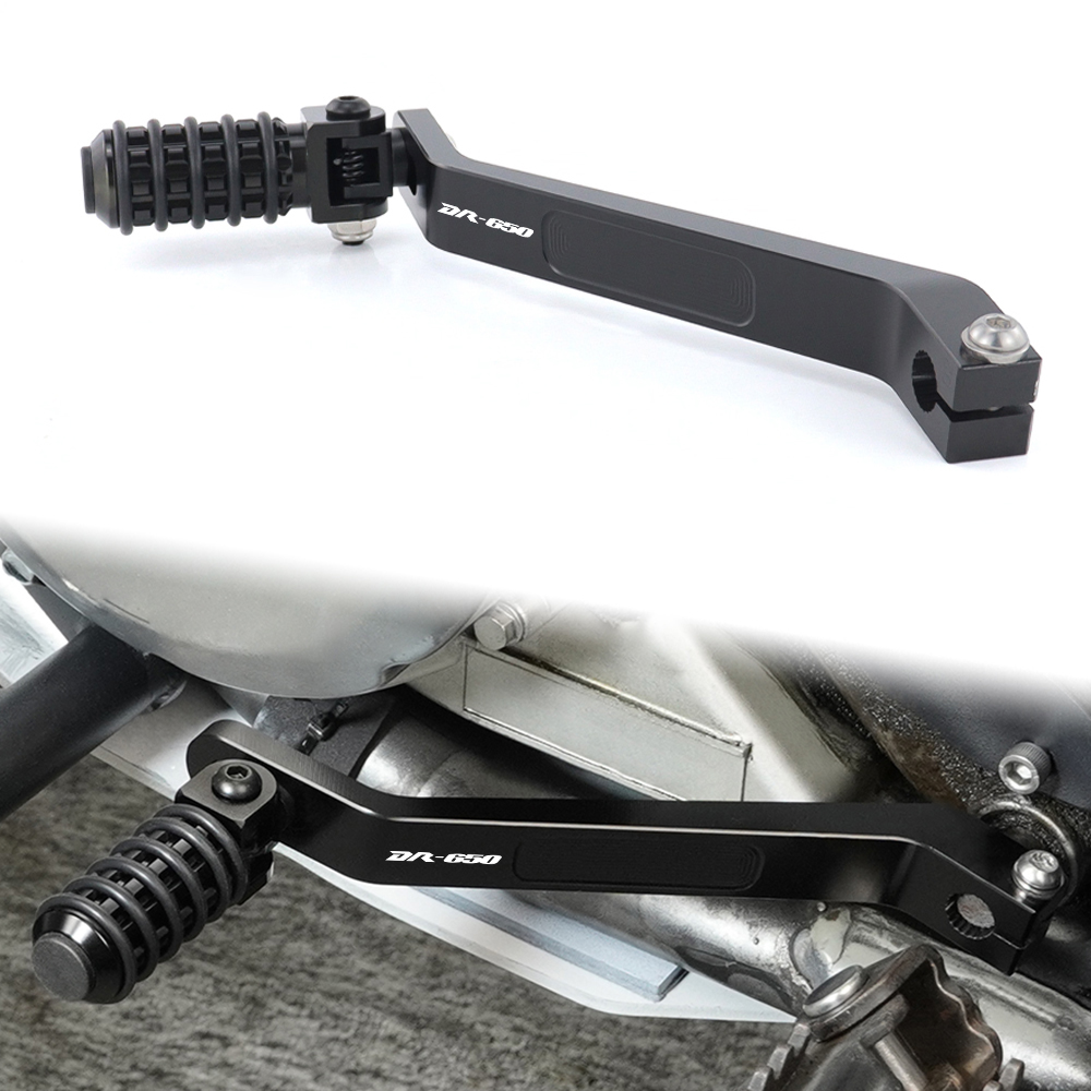 Motorcycle Gear Change - CNCアルミ製シフトレバー オートバイギアレバー 調整可能 DR650 1996-2017 2018