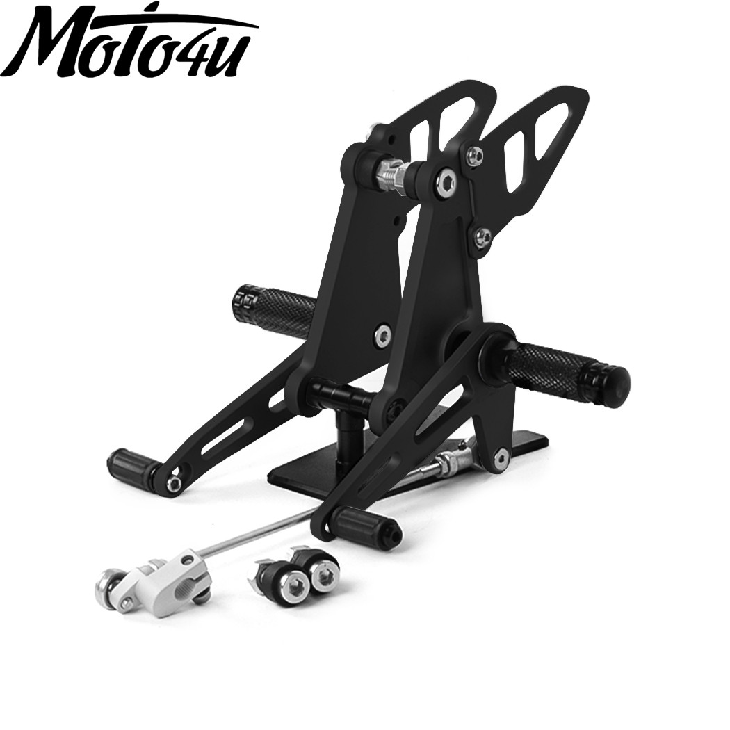 Motorcycle Gear Change - 調整可能なオートバイのフットレスト,ペダル,フットレスト,リアセットギアシフ,ホンダcb500,cb 500, 1998, 1999, 2000, 2001,