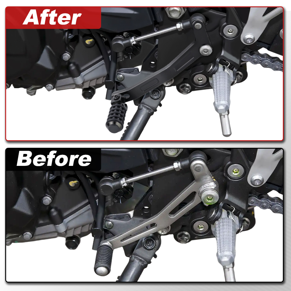 オートバイギアレバー調整可能ブレーキペダルシフトレバー Ni - Motorcycle Gear Change のレビューと価格