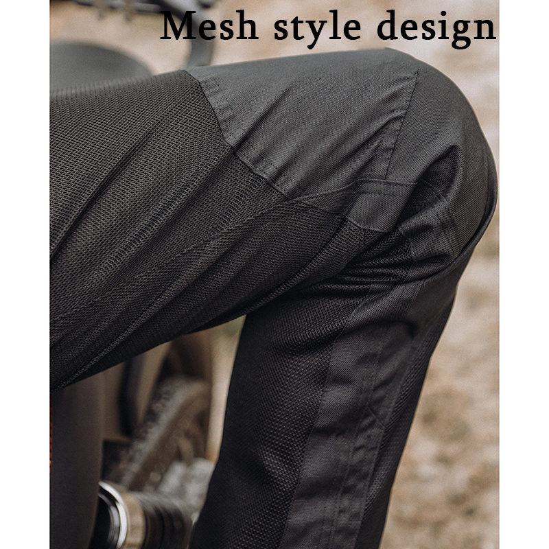 夏メッシュオートバイパンツ男性オフロードモトクロスレーシング - Motorcycle Gear For Summer のレビューと価格