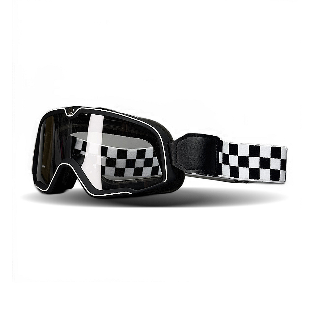 レトロオートバイヘルメットパイロットゴーグルメガネ防風モトク - Motorcycle Gear Vintage のレビューと価格