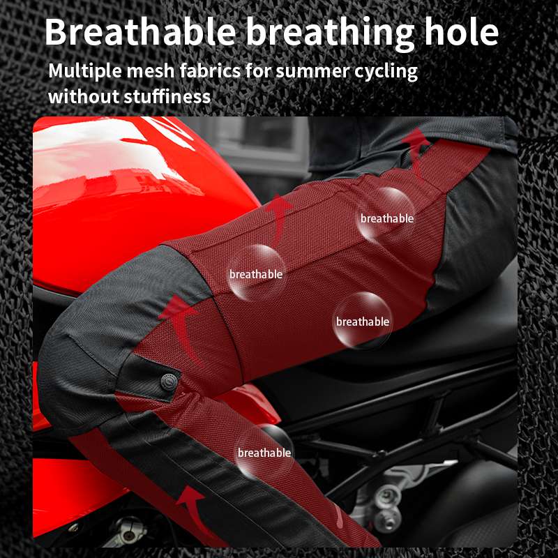 スターフィールドナイト-メンズバイクパンツ,通気性メッシュパ - Motorcycle Gear For Summer のレビューと価格