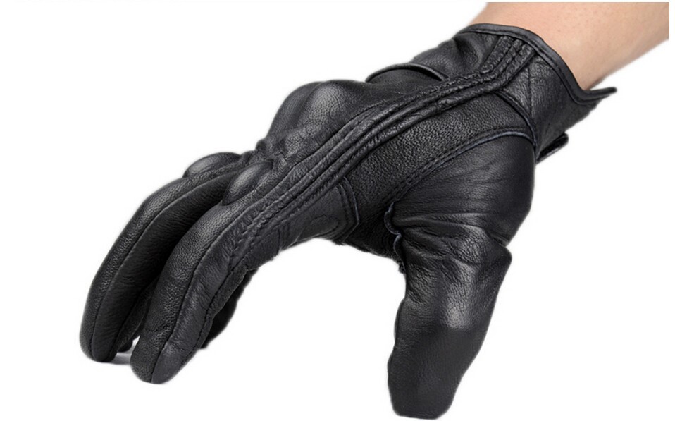 2025 オートバイ手袋ヤギ革レザータッチスクリーン男性女性 - Motorcycle Gear Full Set のレビューと価格
