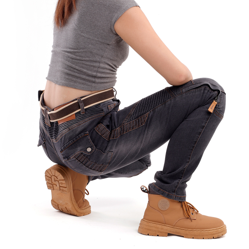 女性用アラミド製オートバイパンツ、オフロードパンツ、膝・ヒッ - Motorcycle Gear Women Pants のレビューと価格