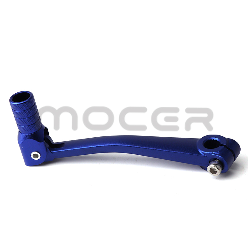 CNC アルミ折りたたみギアシフトレバー オートバイ用 Ka - Motorcycle Gear Blue のレビューと価格