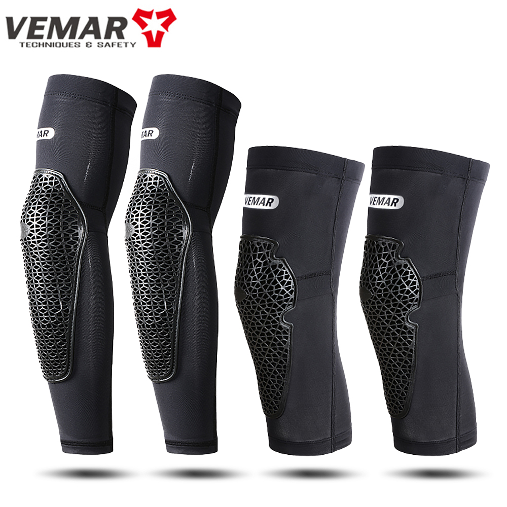 夏通気性オートバイニーパッド男性速乾性モトクロス肘パッド落下 - Motorcycle Gear For Summer のレビューと価格
