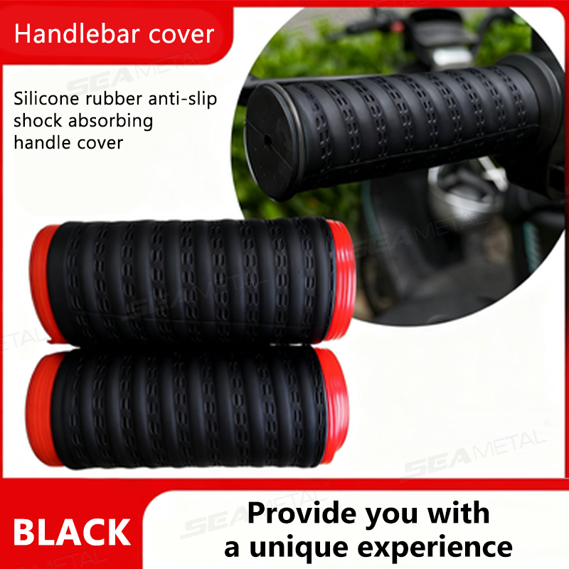 SEAMETAL オートバイシリコンハンドルバーカバーユニバ - Motorcycle Gear Sleeve のレビューと価格