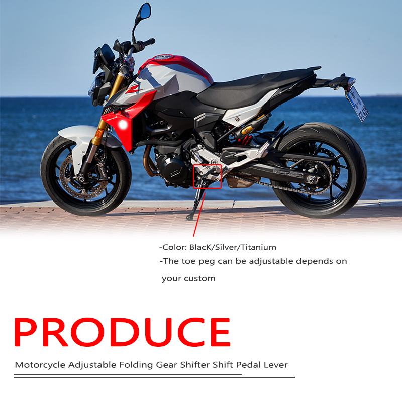 BMW F900R F900XR バイク用 アルミ製 調整可 - Motorcycle Gear Change のレビューと価格