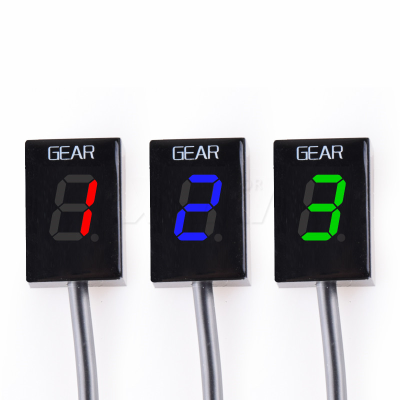マルチカラーのオートバイ機器インジケーター,1〜6レベルのオ - Motorcycle Gear Levels のレビューと価格