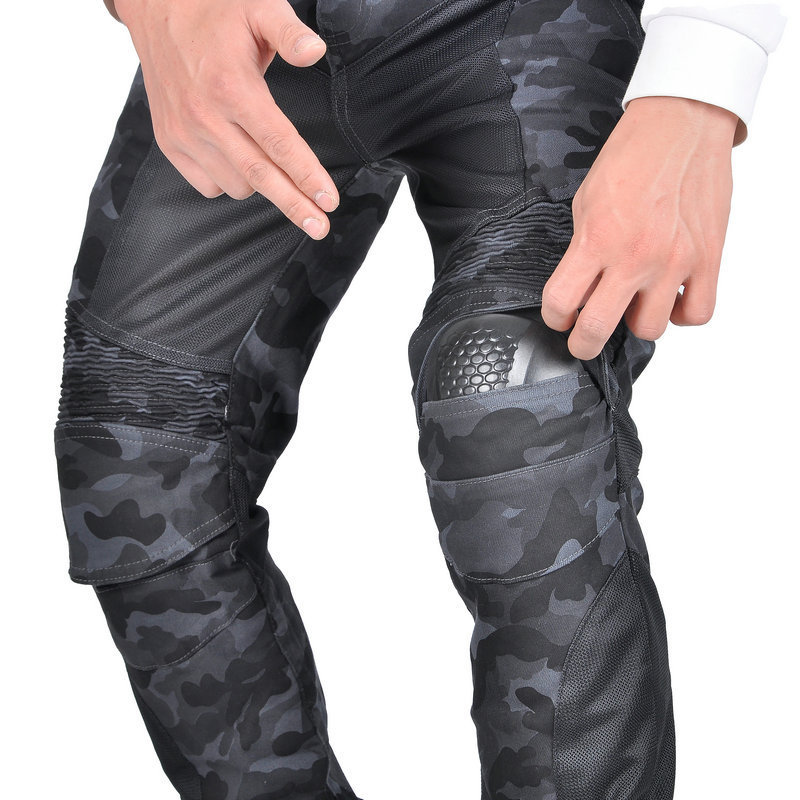 VOLERO オートバイジーンズブルー迷彩夏メッシュ通気性オ - Motorcycle Gear For Summer のレビューと価格