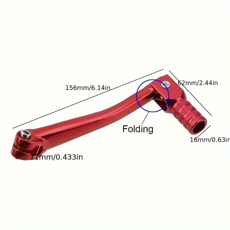 1pc アルミオートバイ CNC モト折りたたみギアシフトレ - Motorcycle Gear Change のレビューと価格