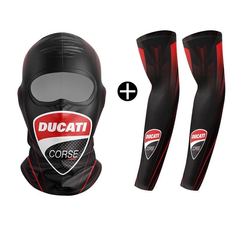 オートバイ乗馬日焼け防止フェイスマスク通気性アームスリーブカ - Motorcycle Gear Sleeve のレビューと価格