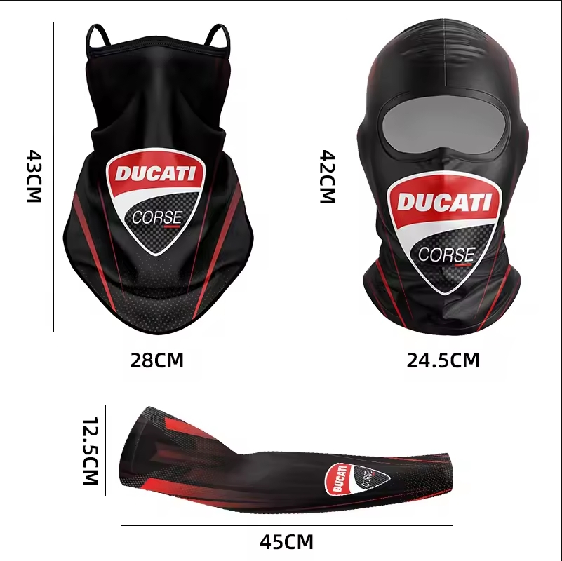 オートバイ乗馬日焼け防止フェイスマスク通気性アームスリーブカ - Motorcycle Gear Sleeve のレビューと価格