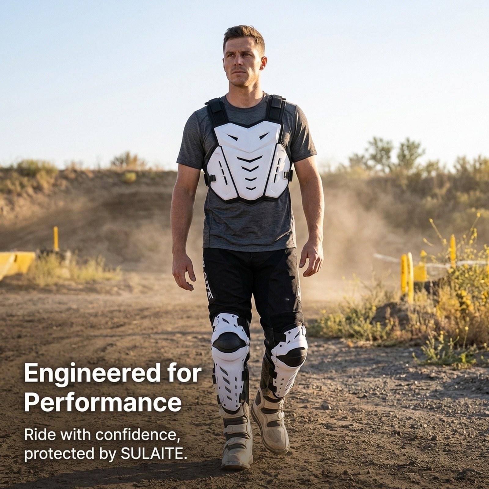 オートバイジャケットプロテクターベスト強化安全装備セット（夏 - Motorcycle Gear For Summer のレビューと価格
