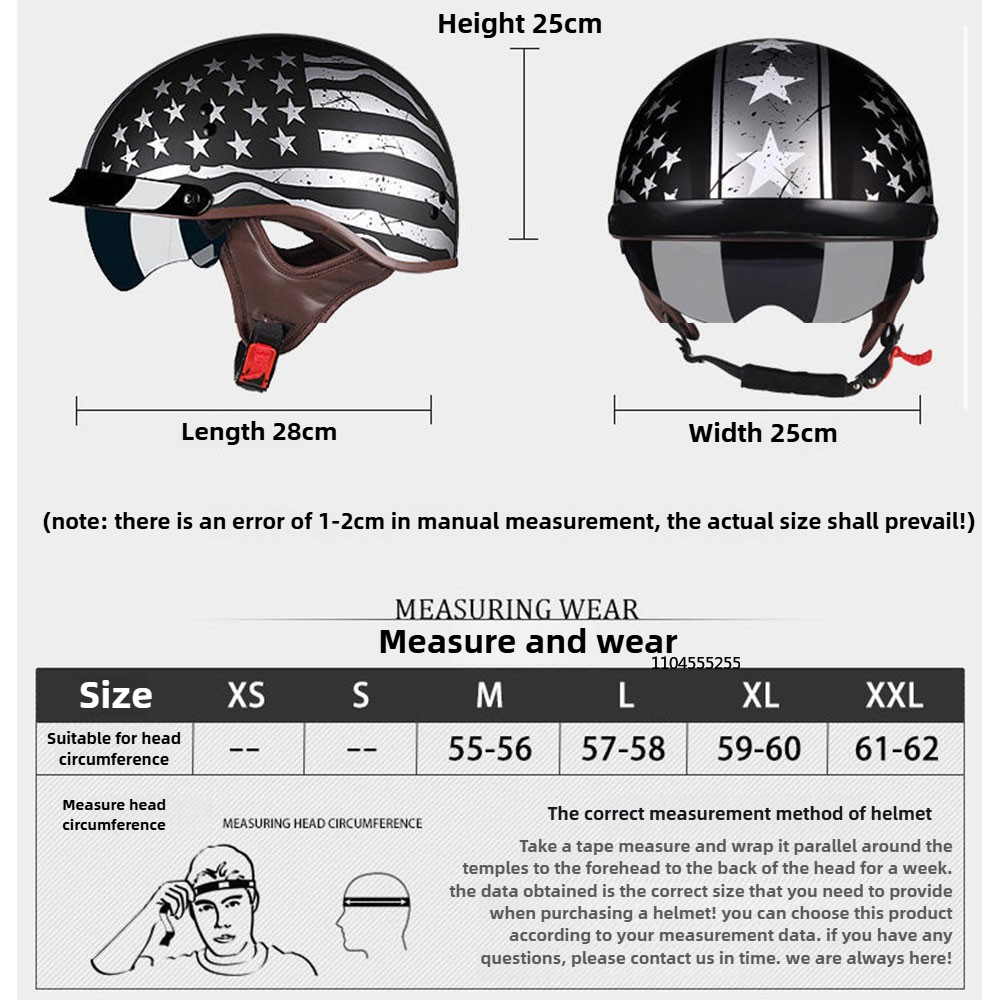 オートバイヘルメット DOT認証 ヴィンテージ ドイツ製 ハ - Motorcycle Gear Vintage のレビューと価格