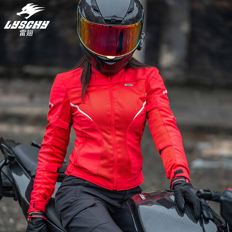 レディースメッシュバイクジャケット 夏用 通気性 耐衝撃 C - Motorcycle Gear Jacket Women のレビューと価格