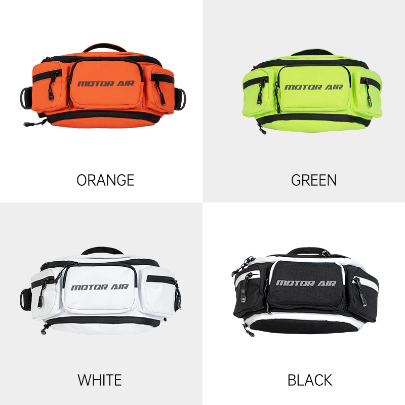モーターエアホワイト バイク用サイクリングウエストバッグ チ - Motorcycle Gear White のレビューと価格